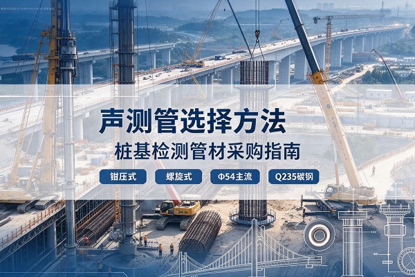 广东声测管选型标准
