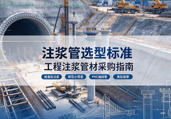 广东注浆管选型标准